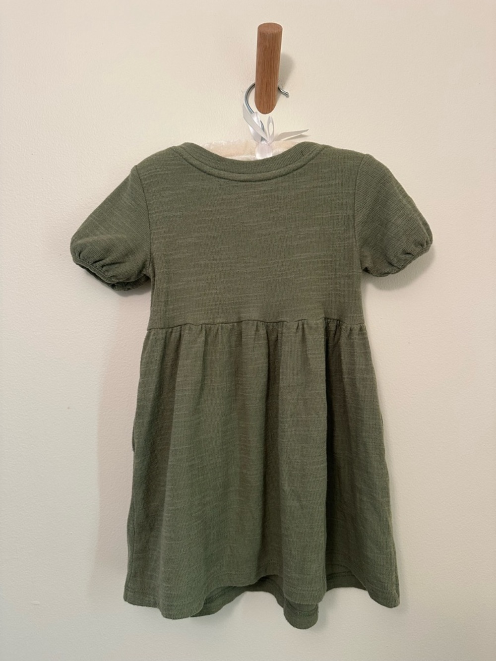 Cat & Jack Green Casual Spring Dress - Picture 3 of 3